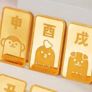 순금 12지신 닭 골드바 3.75g [1돈]