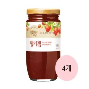 [보금푸드] 복음자리 딸기잼 500g 4개