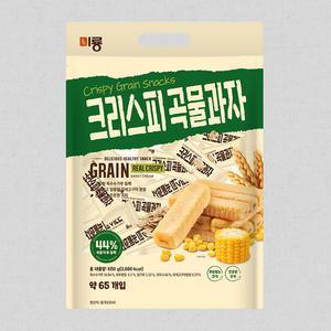 미룡 크리스피 곡물과자 650g (약 65개입)