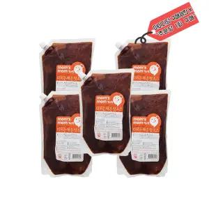 맘스맘 다되는매운맛 양념소스 2키로 5개/소스공방 매운맛소스 2키로 5개