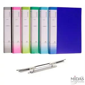 [하프클럽/]PP칼라스프링화일 인덱스 파일 A4 4021 45개묶음