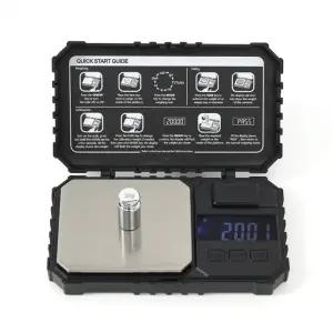 퀵세이프 초정밀 전자 저울 500x0.01g/디지털/미니/요리/베이킹/이유식/귀금속/부품/보석/가루/무게/측정