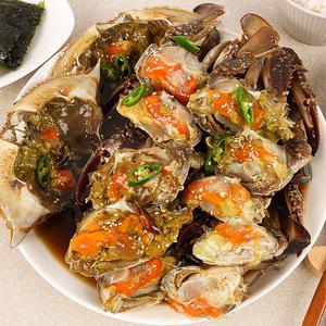 홍주부 밥도둑 삼점 알배기 암꽃게장 2kg+2kg