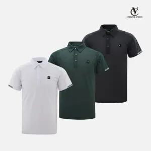 [세루빅스포츠]시원한 스판 매쉬  카라 반팔 스포츠 티셔츠