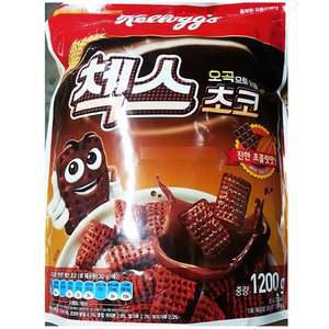 식재료 첵스초코시리얼 켈로그 1.2K 식당용첵스초코시리얼 업소용첵스초코시리얼