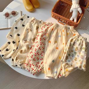 로즐리 아기 고쟁이바지 / 유아 남아 여아 여름 바지