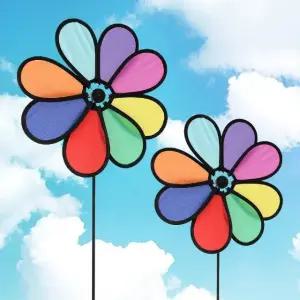 고품질 팔랑개비 바람개비 홍보용 윈드잇 플라워 2p세트 홍보용 (WFHJE5D)