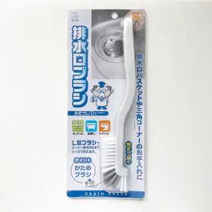 고쿠보 일본 다용도 직각 브러쉬 욕실 청소 화장실 솔 시 싱크대 배수구