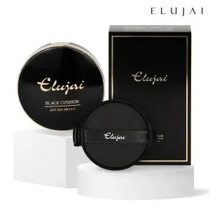 엘루자이 블랙쿠션 본품+리필 파운데이션 쿠션 화장품 에어