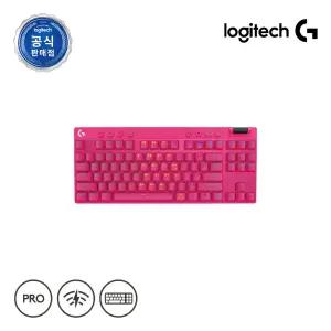 로지텍코리아 공식 G PRO X TKL LIGHTSPEED 무선 게이밍 키보드(택타일 갈축/핑크)