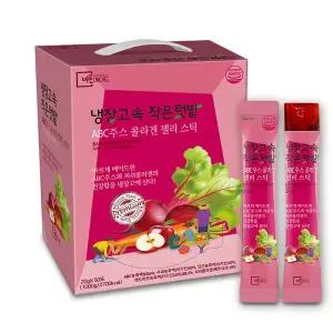 [고려홍삼진흥원]바른메이드 냉장고속 작은텃밭 ABC주스 콜라겐 젤리스틱 20g 50포