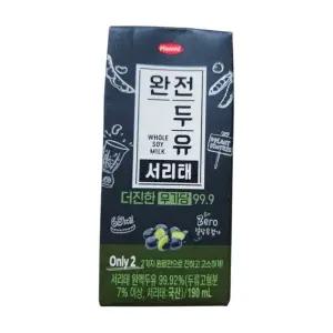 한미사이언스 완전두유 더진한 서리태 무가당 99.9 190ml X 80팩