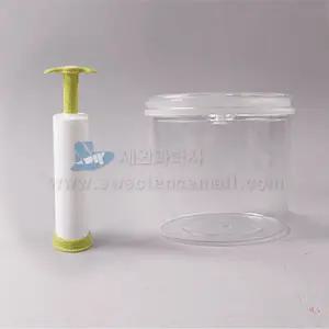 진공용기+T자펌프(1,200㎖)(공기를빼는감압장치)