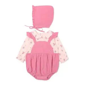 [블루독베이비] 부케 플라워 SET 바디수트 (44A13-604-04)