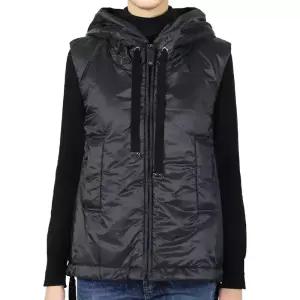 디몬트 막스마라 여성 더큐브 그린고 후드 패딩 조끼(블랙) 2529296024600 009