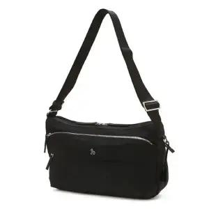 [NS홈쇼핑]헤지스핸드백 HJBA5F715BK [생활방수]나일론 로고 크로스백[35386246]