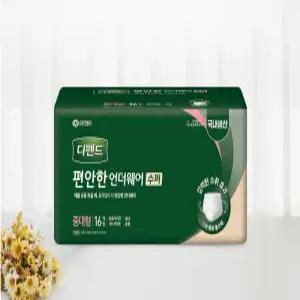 유한킴벌리 디펜드 편안한 언더웨어 수퍼 중대형 16매 x 4팩