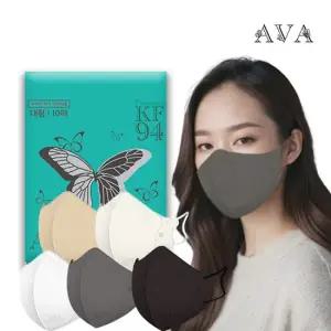 키리아 아바 KF94 귀편한  컬러마스크 100매