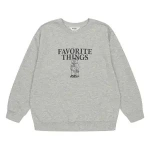 [에꼴리에] 남아 캐릭터 일러스트 맨투맨 티셔츠 23C0409_GY