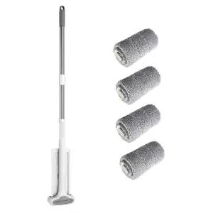 노터치 이지슬라이드 물걸레 청소 밀대