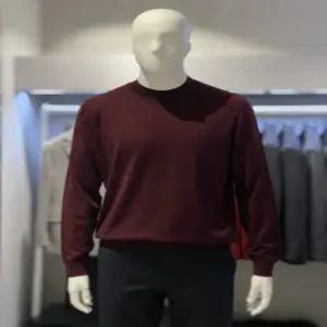 [트루젠] 트루젠 와인 울블랜드 하프터틀넥 기본핏 반목 니트티셔츠 2444SP110490