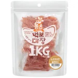멍쵸 먹보대장 소프트치킨슬라이스 1kg 1개