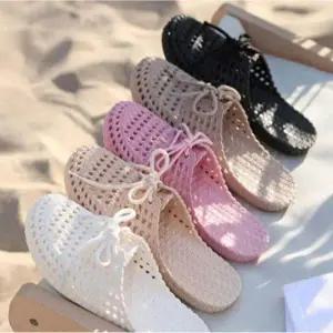 [하프클럽/셀러허브_여성트랜드패션]여성 젤리슈즈 여름 라탄 편한 여름 샌