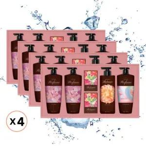 [LG생활건강] 엘지생활건강 정성담은 샴푸 바디 프리미엄 선물세트 X 4 TB