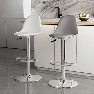 회전 바체어 카페 유럽식 매니 미러 미니멀 프론트 바의자 스툴 메이크업 스텐 키높이