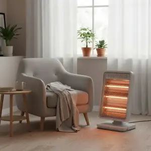 레이나 3단 석영관 발터치 전기히터 RH-2601