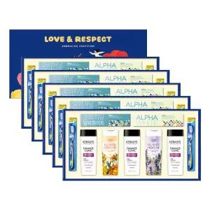 애경 다온 선물세트 15호 X 5개(1BOX) 샴푸 바디 치약 세트