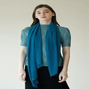 요이츠 소프트 플리츠 롱 스카프YJ08AQPSC05