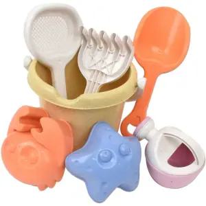 R 샌디토이 통 모래 놀이 7종 세트 3011b 물조리개 바스켓 물놀이 샌드 모래틀 모양틀/장난감/도구/바구니