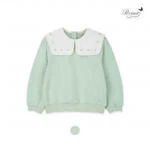 [보리보리/페리미츠]스프링민트카라맨투맨(P2511T155_22)