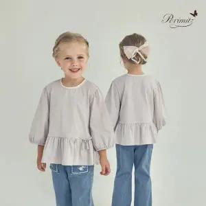 [보리보리/페리미츠]프릴 7부 티셔츠(P2531T162_15)