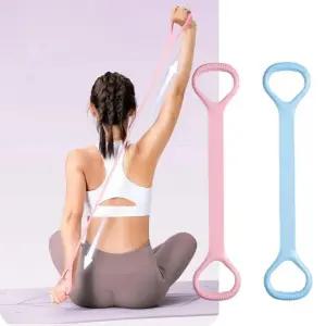 잇츠마이픽 논슬립 손잡이 탄력밴드 요가 스트레칭 필라테스