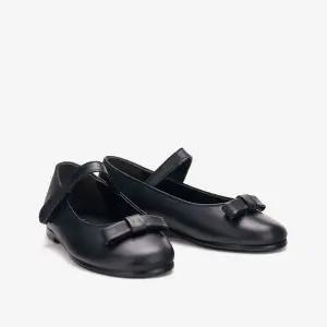 [보리보리/아이들]1701 키즈 & 맘 소가죽 토 리본 메리제인 - 블랙
