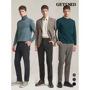 [겟유즈드]남) 테이퍼드핏 본딩 슬랙스(HGOWCPT183P)