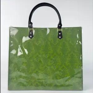 명품 쇼핑백 리폼 투명 키트 종이백 가방 pvc diy 커버 손바느질 그린 선물 만들기