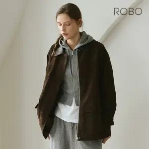 로보 25FW 이태리 스웨이드 워크 자켓
