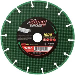 케이원 다이아몬드 절단휠 180x1.8x22.23 7인치 절단휠 절단날 절단석 원형톱날 팁쏘 팁쏘날