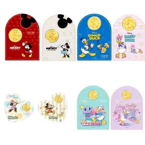[디즈니]  미키 미니 도널드 데이지 24K 순금 코인 8종 세트