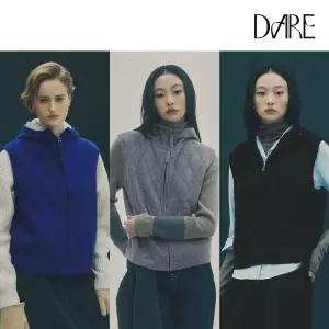 [런칭가 359,000원]디아레 화이트캐시100 다이아 후드베스트 1종