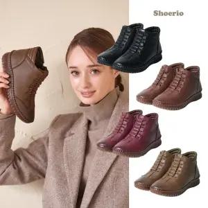 초특가슈리오 양가죽 숏 앵클 부츠