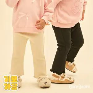 핑크하트 융기모 부츠컷 팬츠