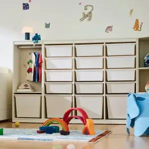 한샘 샘키즈 2단 행거장 435