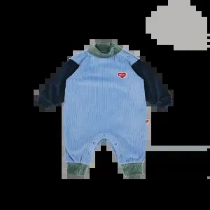 [벨리타앤보이즈] BB5WBS24LB 베이비컬러블럭벨로아골지 긴팔점프수트