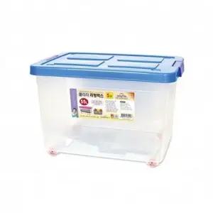 리빙박스 55L 수납 상자 정리 다용도수납함 플라스틱정리함 다용도정리함 바스켓