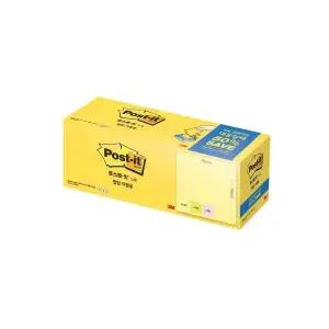 76x76mm KR330-20A)3M 포스트잇 대용량팩 팝업 리필용/대용량/대형/접착/메모지/노트/알뜰팩/포스티잇