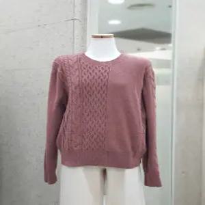 [더아이잗][더아이잗]앙고라 울 케이블 풀오버 니트  IMAA1PO03_DG